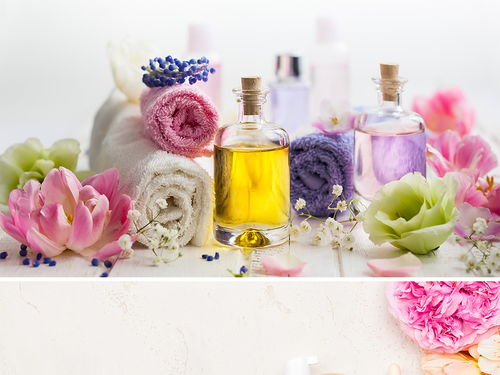 高清清新舒适美容美体养身spa护肤用品背景图设计素材